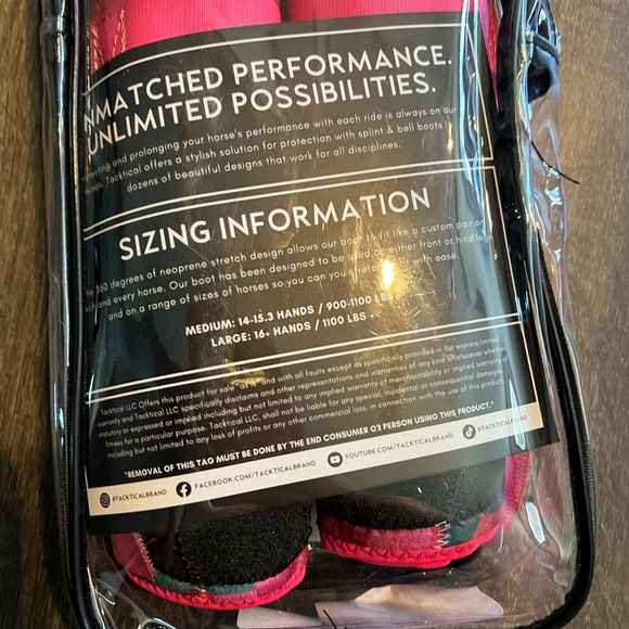 Tactical Equine Diego Splint Boots - Picture 2 of 2